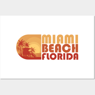 Miami Beach Florida Posters and Art